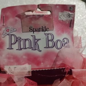 Pink boa